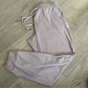 Vuori Dusty Pink Joggers - Size Small